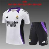 Kit Entrenamiento Real Madrid 2024/25 (blanco)-NIÑOS